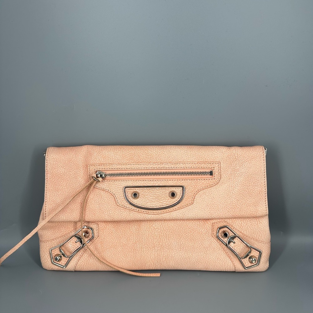 Balenciaga leather envelope